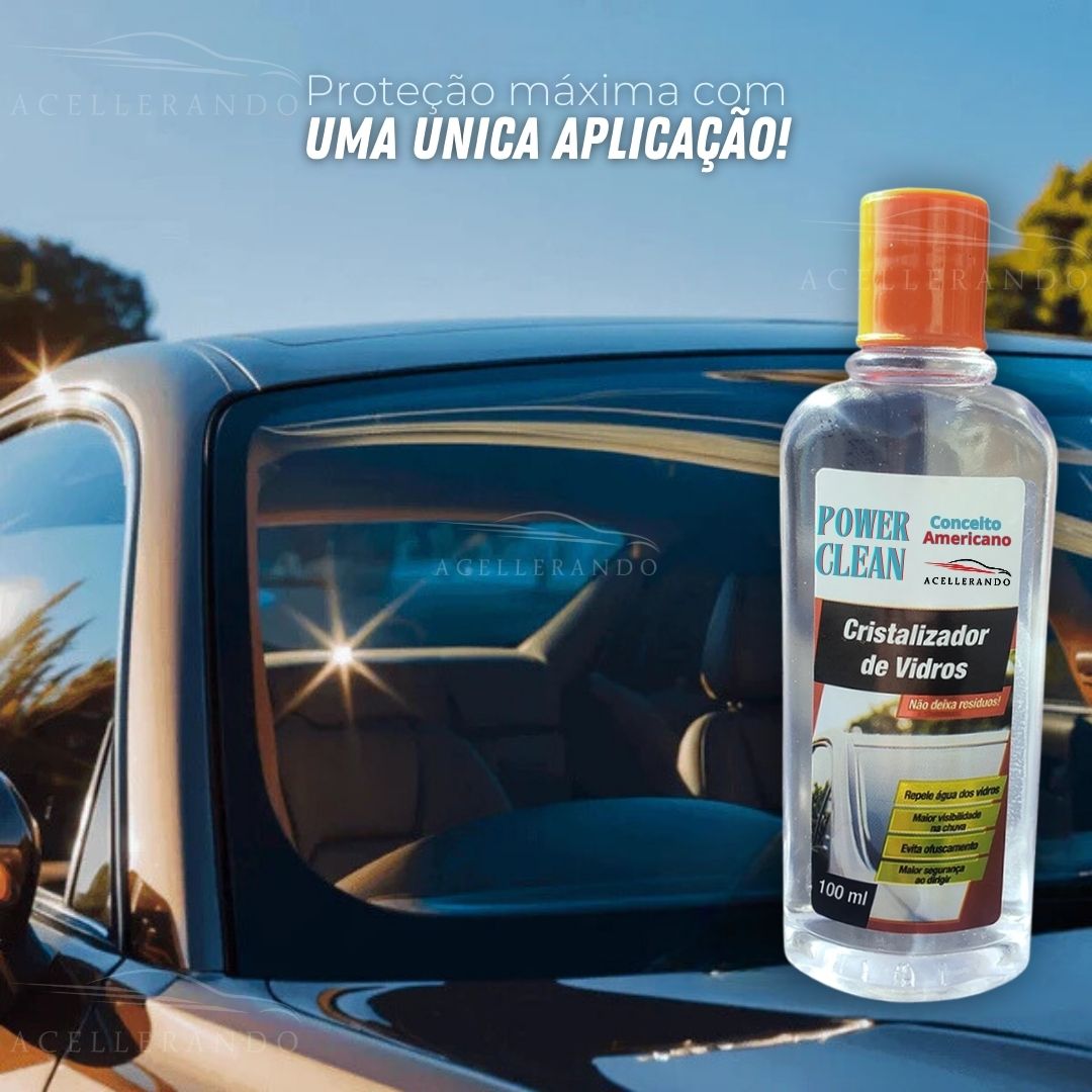 PowerClean™ - Impermeabilizante de Vidros Automotivo [SOMENTE HOJE] [COMPRE 1 & LEVE 2]