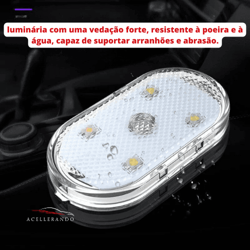 GlowDrive | Luz Interna Veicular 2 peças