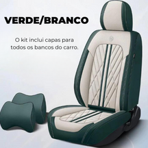 Kit Completo Capas de Banco Automotivas  Premium + BRINDE EXCLUSIVO