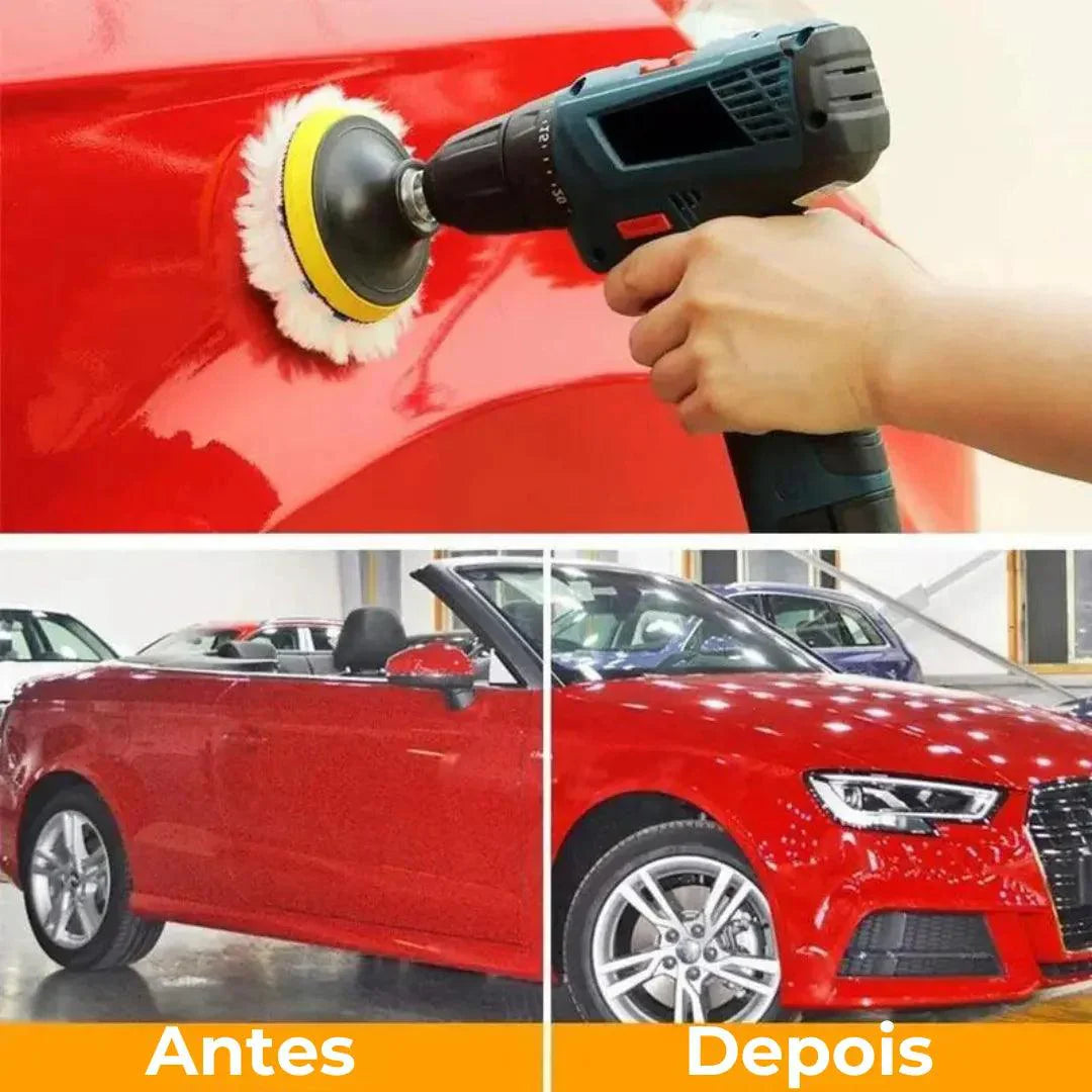 Kit de Discos de Polimento para Carro -