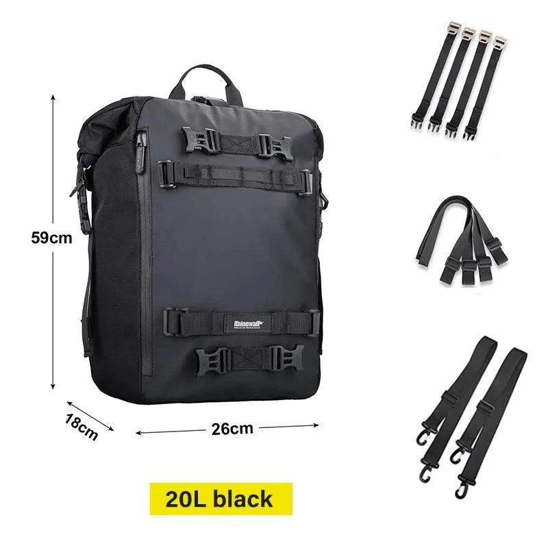 Bolsa Traseira AdventurePro Impermeável para Motocicleta - 10L/20L/30L