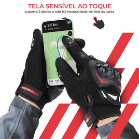 Luvas Racing Touch Pro - Acellerando