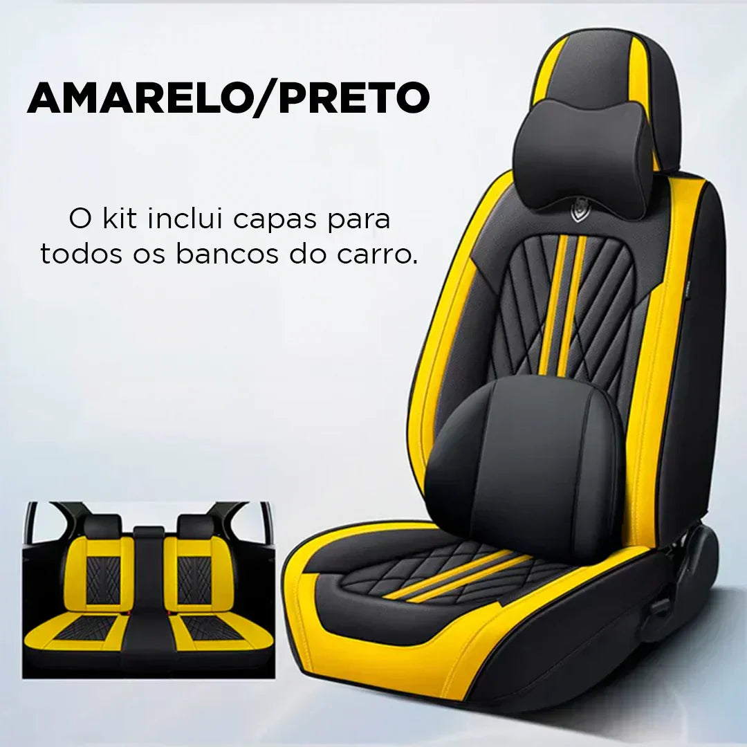 Kit Completo Capas de Banco Automotivas  Premium